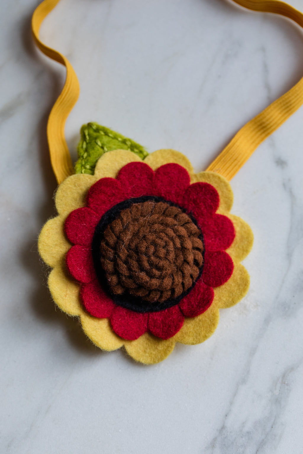 Felt Flower Bookmark